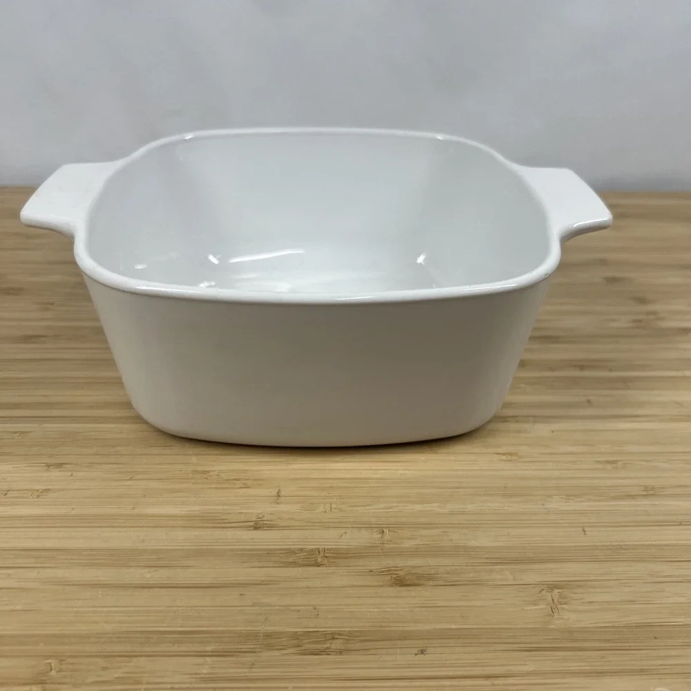 Corning Cookmates Casserole Baking Dish KA-SP-1 1/2 1.5 Quart White Microwave